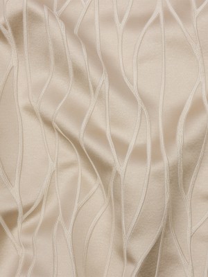 Satin-Faced Drapery Jacquard – Oyster Rippling Lines – British Imported Satin-Faced Drapery Jacquard – Oyster Rippling Lines – British Imported