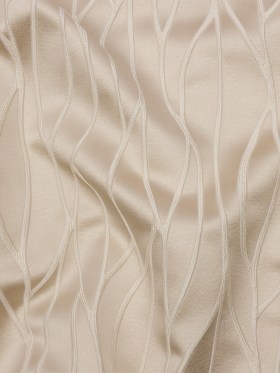 Satin-Faced Drapery Jacquard – Oyster Rippling Lines – British Imported Satin-Faced Drapery Jacquard – Oyster Rippling Lines – British Imported