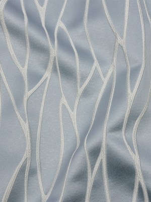 Satin-Faced Drapery Jacquard – Wedgewood Rippling Lines – British Imported Satin-Faced Drapery Jacquard – Wedgewood Rippling Lines – British Imported