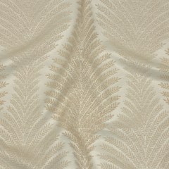 Cotton and Recycled Polyester Drapery Jacquard – Champagne Leaf Chains – British Imported Cotton and Recycled Polyester Drapery Jacquard – Champagne Leaf Chains – British Imported