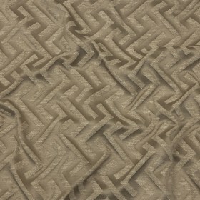 Cotton and Recycled Polyester Drapery Jacquard – Latte Broken Chevrons – British Imported Cotton and Recycled Polyester Drapery Jacquard – Latte Broken Chevrons – British Imported