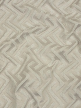 Cotton and Recycled Polyester Drapery Jacquard – Pearl Broken Chevrons – British Imported Cotton and Recycled Polyester Drapery Jacquard – Pearl Broken Chevrons – British Imported