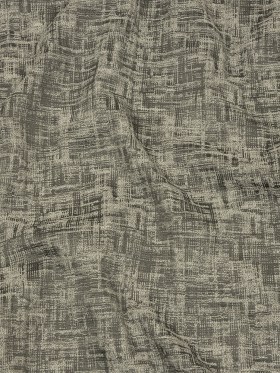 Cotton and Recycled Polyester Drapery Jacquard – Graphite Crosshatched Lines – British Imported Cotton and Recycled Polyester Drapery Jacquard – Graphite Crosshatched Lines – British Imported