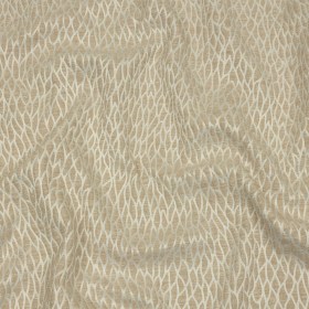 Recycled Polyester Drapery Jacquard – Champagne Stepping Stones – British Imported Recycled Polyester Drapery Jacquard – Champagne Stepping Stones – British Imported