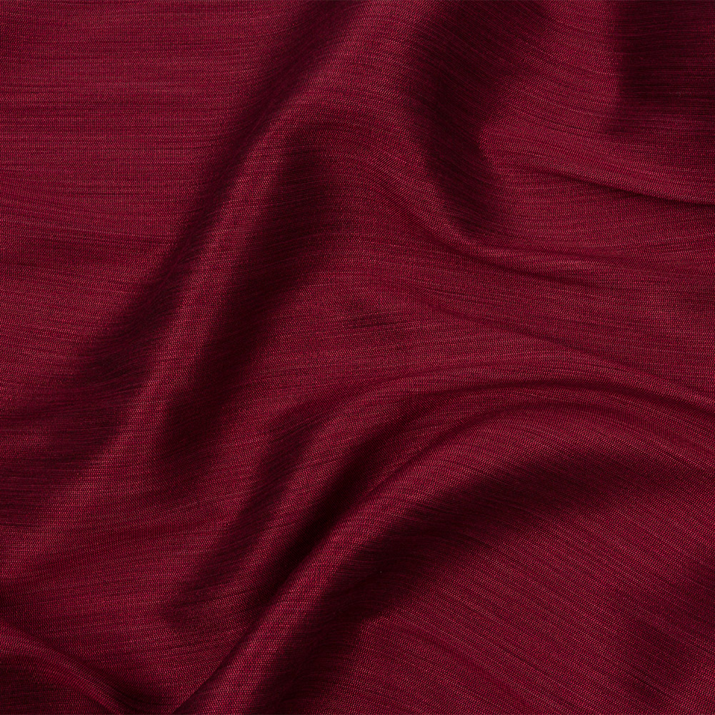 Recycled Polyester Bengaline – Cherry Striations – British Imported Recycled Polyester Bengaline – Cherry Striations – British Imported