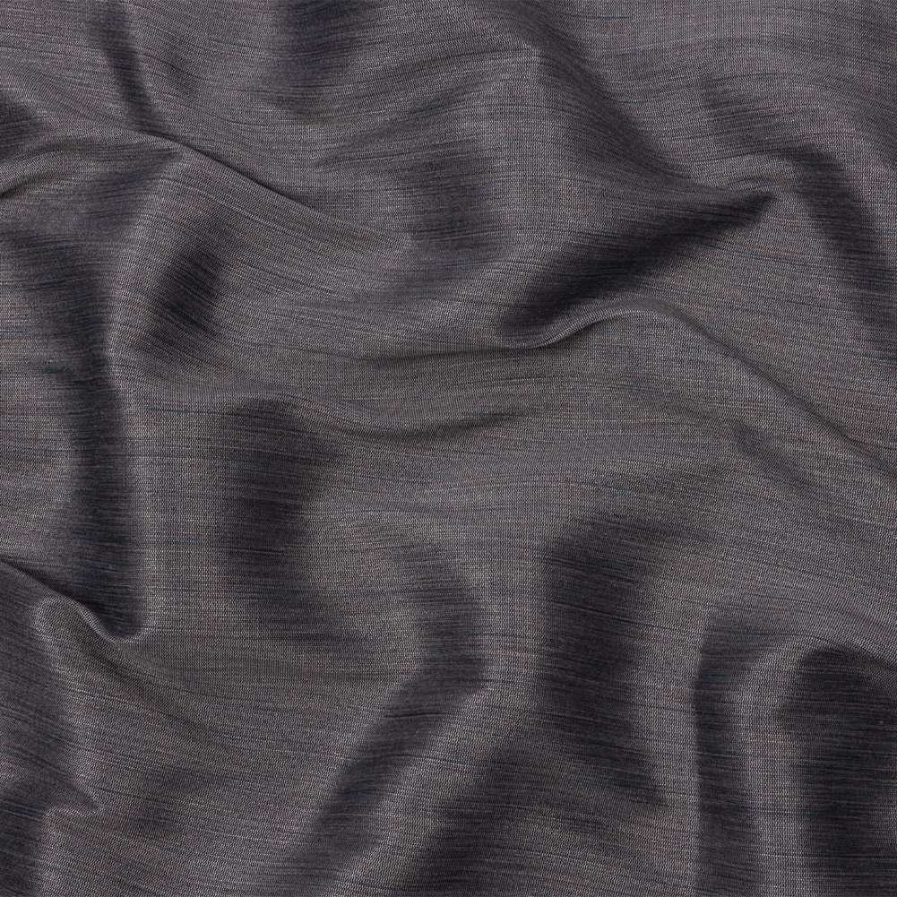 Recycled Polyester Bengaline – Danube Striations – British Imported Recycled Polyester Bengaline – Danube Striations – British Imported