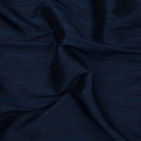 Recycled Polyester Bengaline – Navy Striations – British Imported Recycled Polyester Bengaline – Navy Striations – British Imported