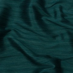 Recycled Polyester Bengaline – Teal Striations – British Imported Recycled Polyester Bengaline – Teal Striations – British Imported