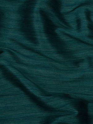 Recycled Polyester Bengaline – Teal Striations – British Imported Recycled Polyester Bengaline – Teal Striations – British Imported