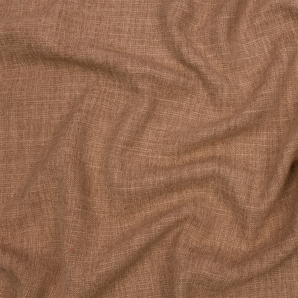 Soft Textured Recycled Polyester Drapery Woven – Clay – British Imported Soft Textured Recycled Polyester Drapery Woven – Clay – British Imported