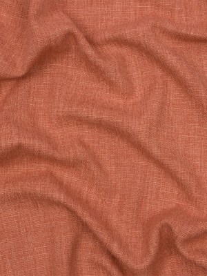 Soft Textured Recycled Polyester Drapery Woven – Coral – British Imported Soft Textured Recycled Polyester Drapery Woven – Coral – British Imported