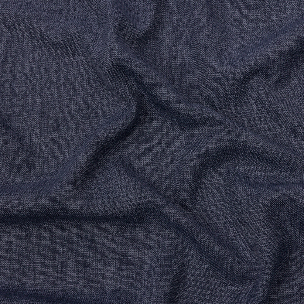 Soft Textured Recycled Polyester Drapery Woven – Denim – British Imported Soft Textured Recycled Polyester Drapery Woven – Denim – British Imported