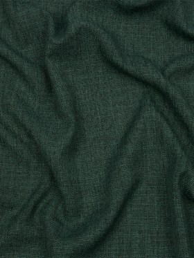 Soft Textured Recycled Polyester Drapery Woven – Emerald – British Imported Soft Textured Recycled Polyester Drapery Woven – Emerald – British Imported