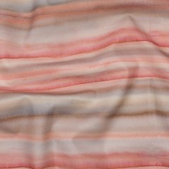Cotton Canvas Print – Shell Painterly Stripes – British Imported Cotton Canvas Print – Shell Painterly Stripes – British Imported
