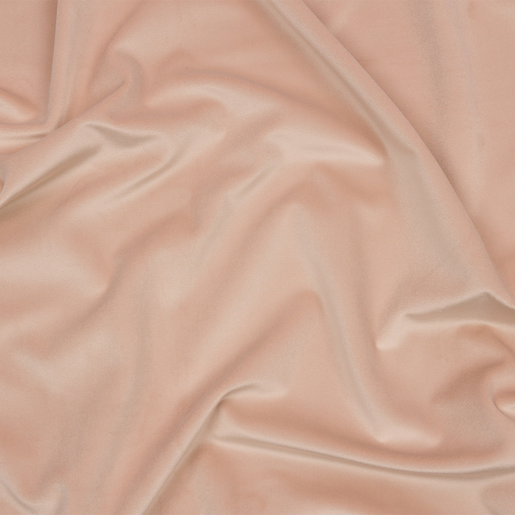 Lush Polyester Drapery Velvet – Shell – British Imported Lush Polyester Drapery Velvet – Shell – British Imported