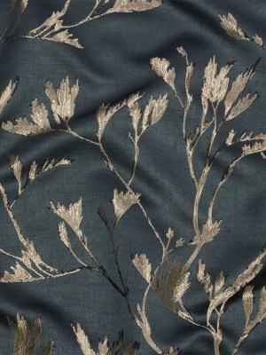 Metallic Drapery Jacquard – River Windblown Branches – British Imported Metallic Drapery Jacquard – River Windblown Branches – British Imported