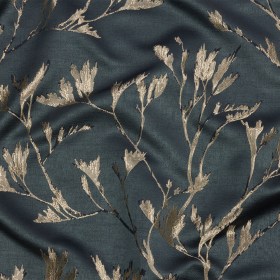 Metallic Drapery Jacquard – River Windblown Branches – British Imported Metallic Drapery Jacquard – River Windblown Branches – British Imported