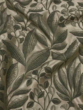 Metallic Drapery Jacquard – Sage Lucent Leaves – British Imported Metallic Drapery Jacquard – Sage Lucent Leaves – British Imported