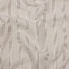 Slubbed Cotton and Polyester Woven – Linen Striped – British Imported Slubbed Cotton and Polyester Woven – Linen Striped – British Imported