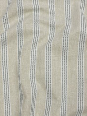 Slubbed Cotton and Polyester Woven – Sage Striped – British Imported Slubbed Cotton and Polyester Woven – Sage Striped – British Imported