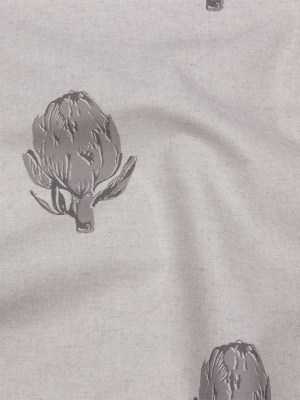 Cotton Canvas Print – Pebble Artichokes – British Imported Cotton Canvas Print – Pebble Artichokes – British Imported