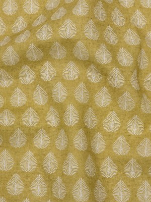 Cotton Canvas Print – Pollen Leaves – British Imported Cotton Canvas Print – Pollen Leaves – British Imported