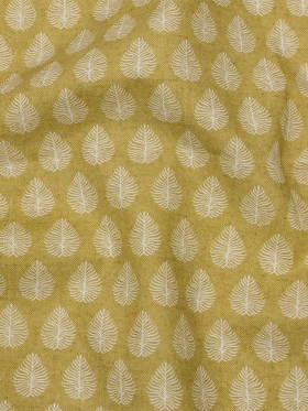 Cotton Canvas Print – Pollen Leaves – British Imported Cotton Canvas Print – Pollen Leaves – British Imported