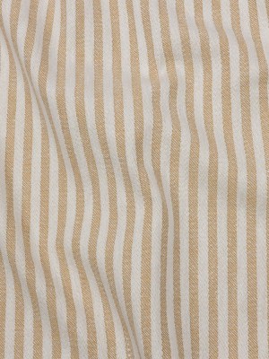 Cotton and Polyester Woven – Gold – Raised Stripes – British Imported Cotton and Polyester Woven – Gold – Raised Stripes – British Imported