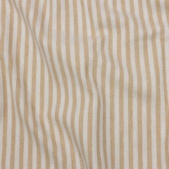 Cotton and Polyester Woven – Gold – Raised Stripes – British Imported Cotton and Polyester Woven – Gold – Raised Stripes – British Imported