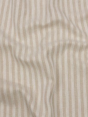 Cotton and Polyester Woven – Linen – Raised Stripes – British Imported Cotton and Polyester Woven – Linen – Raised Stripes – British Imported