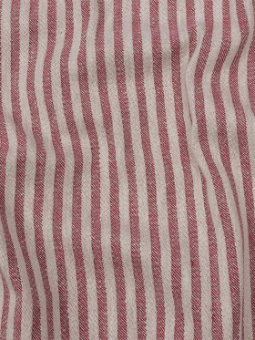 Cotton and Polyester Woven – Raspberry – Raised Stripes – British Imported Cotton and Polyester Woven – Raspberry – Raised Stripes – British Imported