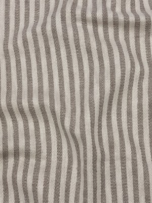 Cotton and Polyester Woven – Smoke – Raised Stripes – British Imported Cotton and Polyester Woven – Smoke – Raised Stripes – British Imported