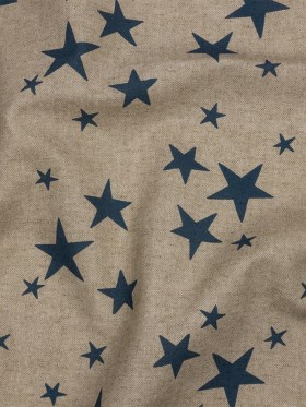 Cotton Canvas Print – Indigo Starlight – British Imported Cotton Canvas Print – Indigo Starlight – British Imported