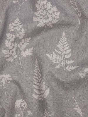 Cotton Canvas Print – Pebble Botanical Silhouettes – British Imported Cotton Canvas Print – Pebble Botanical Silhouettes – British Imported