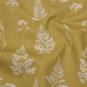 Cotton Canvas Print – Pollen Botanical Silhouettes – British Imported Cotton Canvas Print – Pollen Botanical Silhouettes – British Imported