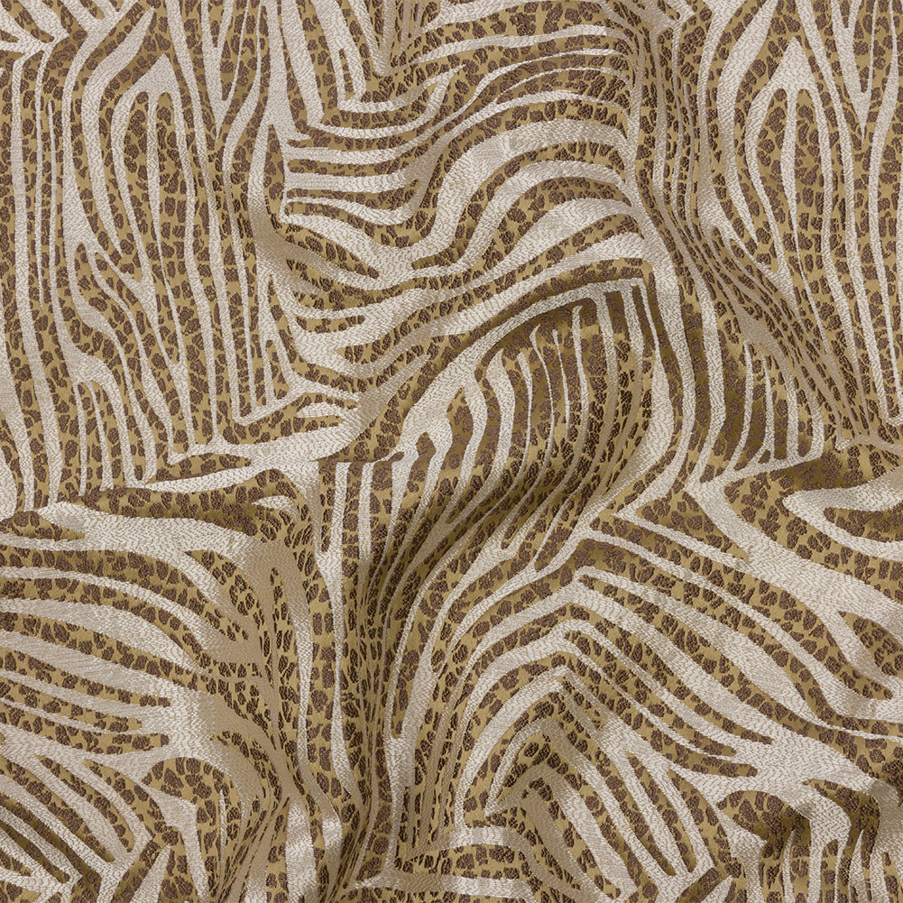 Drapery Jacquard – Jute Animal Stripes and Spots – British Imported Drapery Jacquard – Jute Animal Stripes and Spots – British Imported