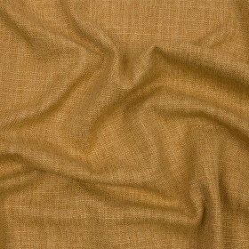 Soft Textured Recycled Polyester Drapery Woven – Ochre – British Imported Soft Textured Recycled Polyester Drapery Woven – Ochre – British Imported