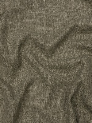 Soft Textured Recycled Polyester Drapery Woven – Olive – British Imported Soft Textured Recycled Polyester Drapery Woven – Olive – British Imported