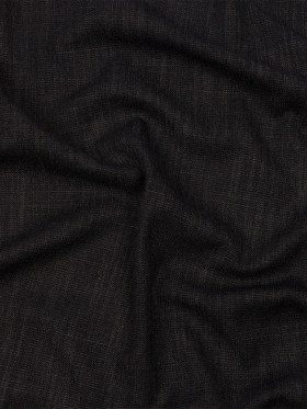 Soft Textured Recycled Polyester Drapery Woven – Onyx – British Imported Soft Textured Recycled Polyester Drapery Woven – Onyx – British Imported