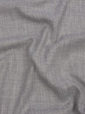 Soft Textured Recycled Polyester Drapery Woven – Silver – British Imported Soft Textured Recycled Polyester Drapery Woven – Silver – British Imported