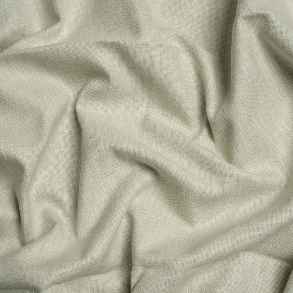 Slubbed Cotton and Polyester Woven – Sage – British Imported Slubbed Cotton and Polyester Woven – Sage – British Imported