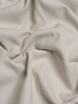Slubbed Cotton and Polyester Woven – Silver – British Imported Slubbed Cotton and Polyester Woven – Silver – British Imported