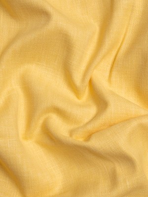 Slubbed Cotton and Polyester Woven – Sunshine – British Imported Slubbed Cotton and Polyester Woven – Sunshine – British Imported