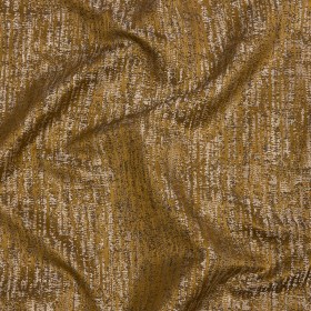 Metallic Satin-Faced Drapery Jacquard – Ochre Distressed – British Imported Metallic Satin-Faced Drapery Jacquard – Ochre Distressed – British Imported