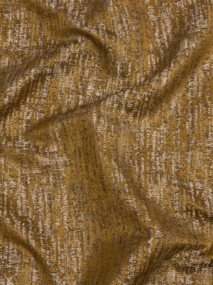 Metallic Satin-Faced Drapery Jacquard – Ochre Distressed – British Imported Metallic Satin-Faced Drapery Jacquard – Ochre Distressed – British Imported
