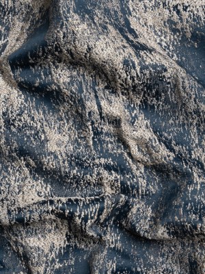 Metallic Drapery Jacquard – Ink Abstract – British Imported Metallic Drapery Jacquard – Ink Abstract – British Imported