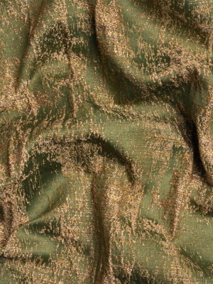 Metallic Drapery Jacquard – Olive Abstract – British Imported Metallic Drapery Jacquard – Olive Abstract – British Imported