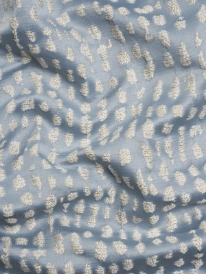 Metallic Drapery Jacquard – Wedgewood Spotted Abstract – British Imported Metallic Drapery Jacquard – Wedgewood Spotted Abstract – British Imported