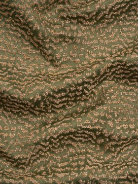 Metallic Drapery Jacquard – Olive Mottled – British Imported Metallic Drapery Jacquard – Olive Mottled – British Imported