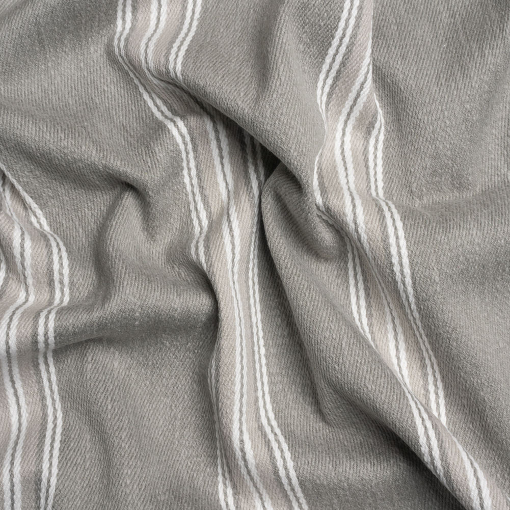 Cotton and Polyester Drapery Twill – Pebble Striped – British Imported Cotton and Polyester Drapery Twill – Pebble Striped – British Imported